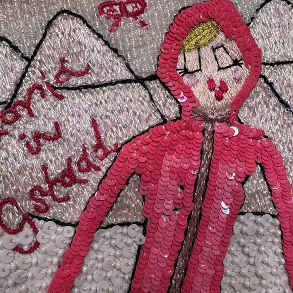 Anya Hindmarch vintage handbag with sequins READ - Picture 2 of 10